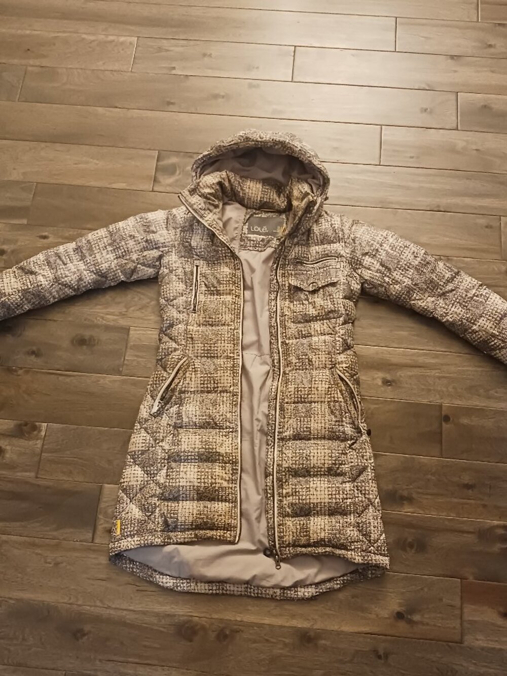 LOLé Duck goose feathers extra long parka